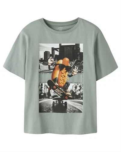 Name it - NKMVoto T-shirt - Green Milieu